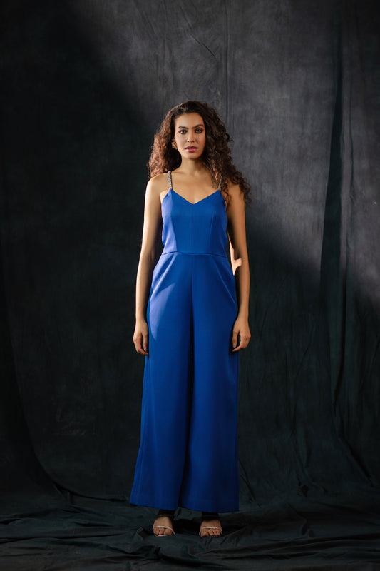 Imperial Azure Jumpsuit